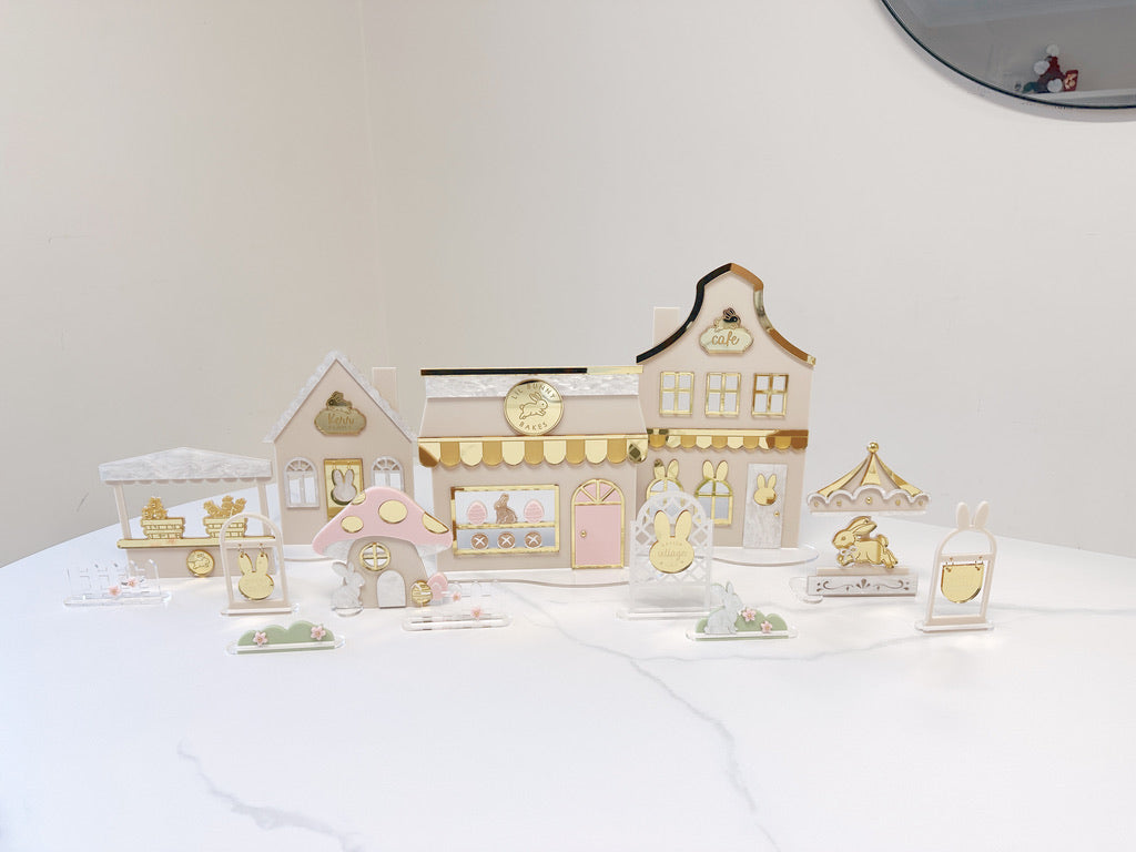 Easter Village Set - SMALL