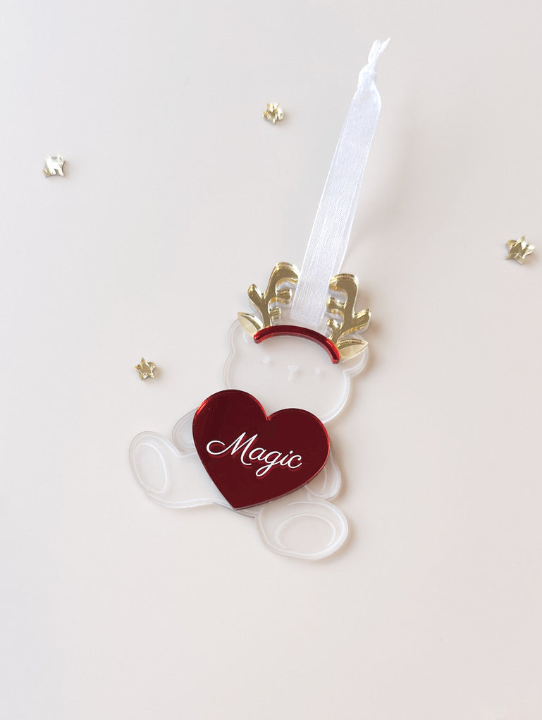 Christmas Ornament - Festive Bear