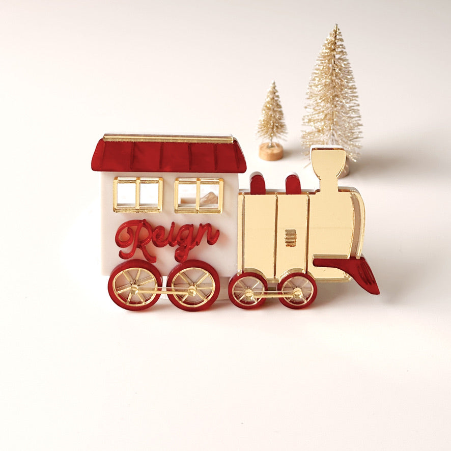 Christmas Plaque - Steam Train