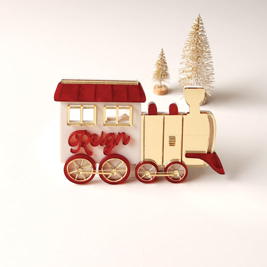 Christmas Plaque - Steam Train