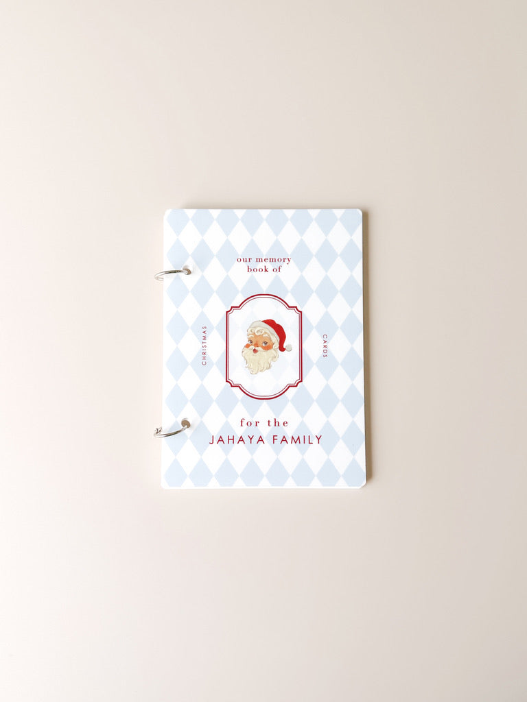 Christmas Card Folder - Santa