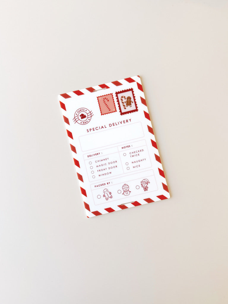 Gift Tag - Santa Delivery Label