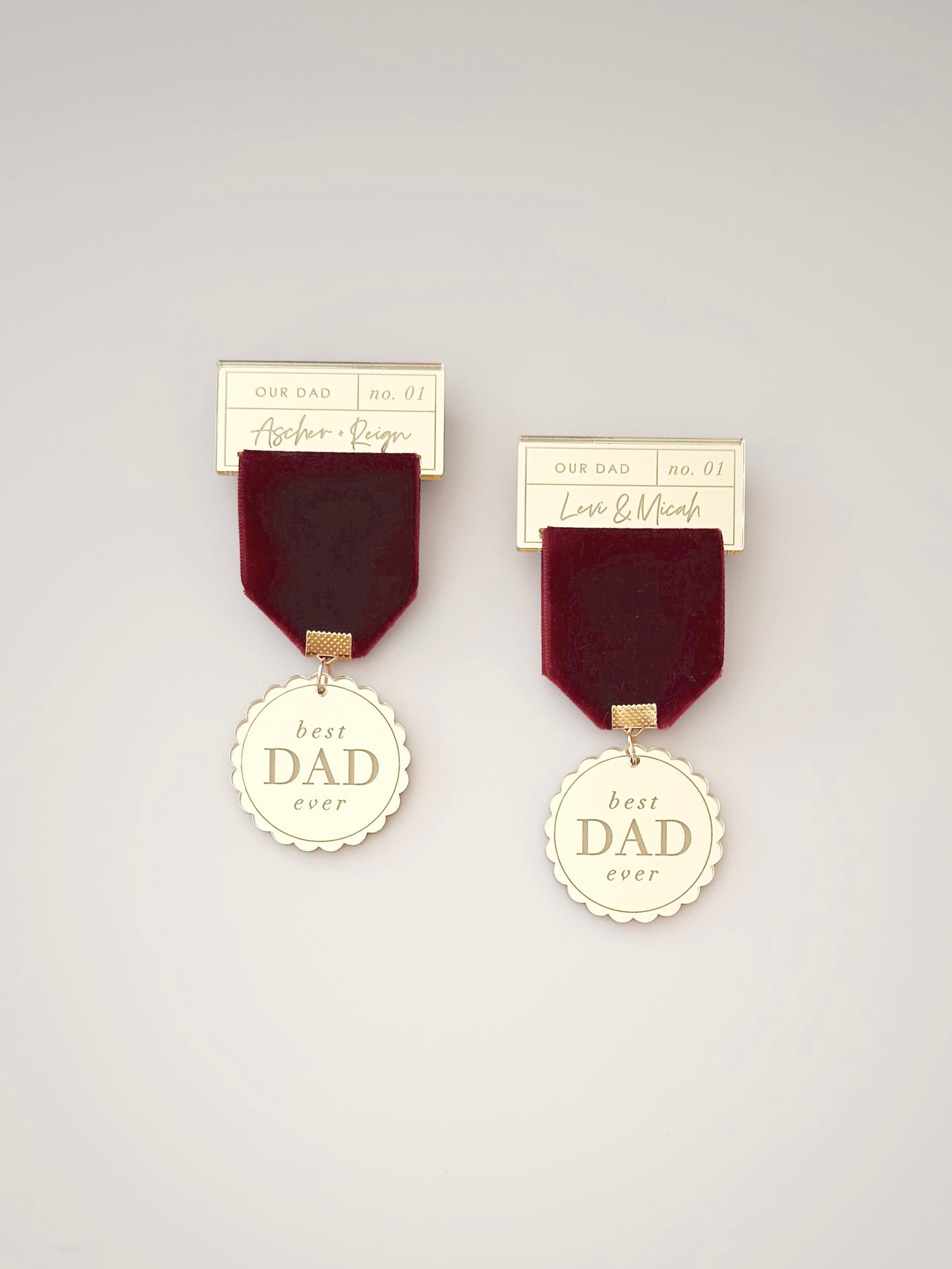 Best Dad Ever - Name Badge