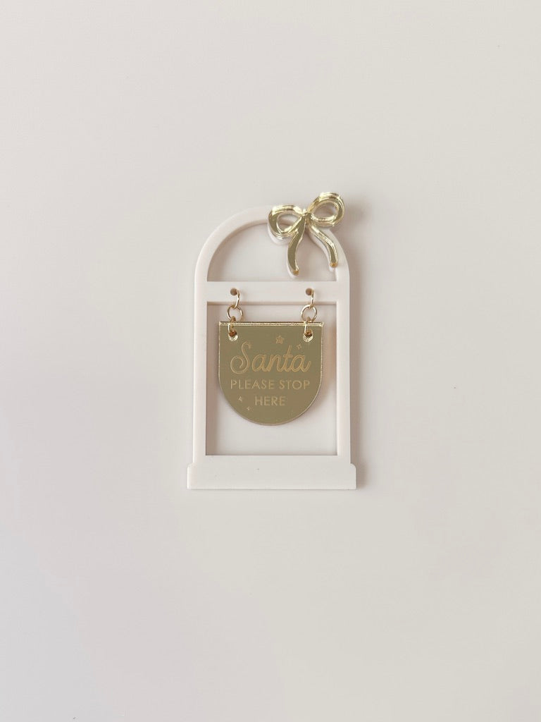 Christmas Village - Swing Sign