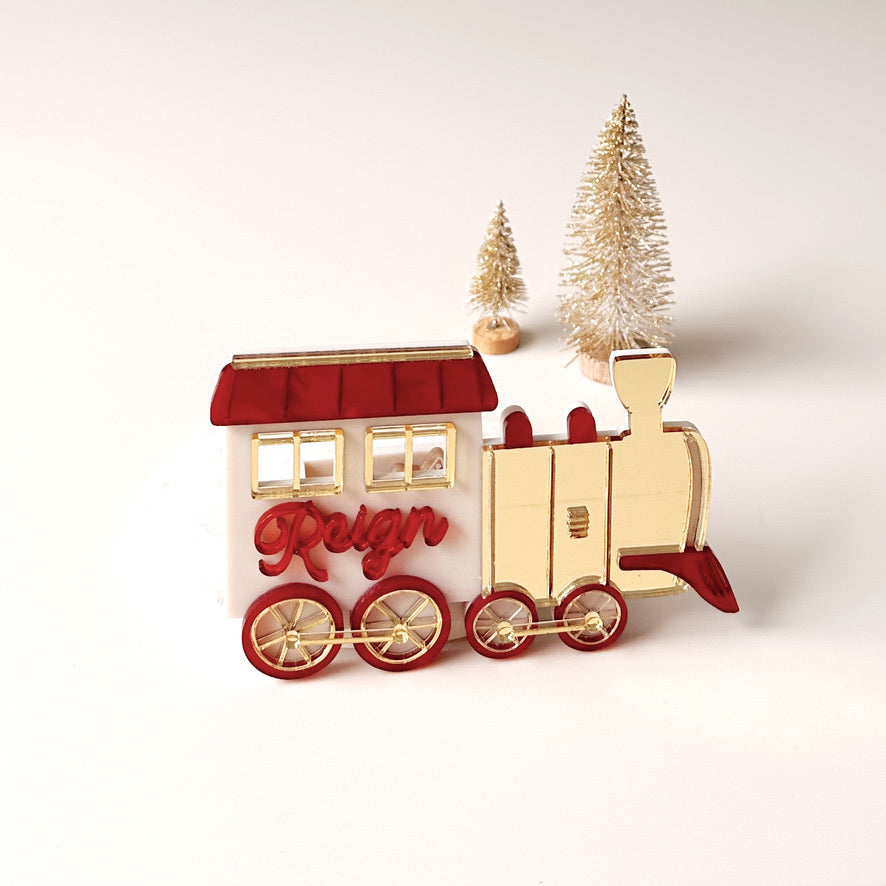 Christmas Plaque - Steam Train