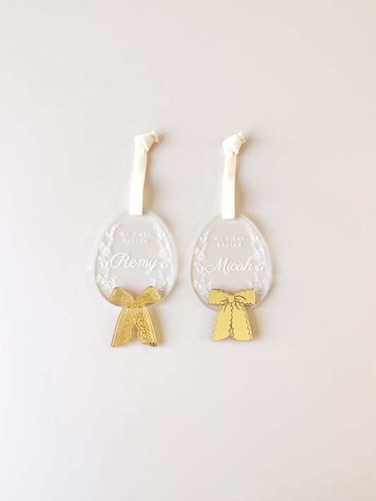 Easter Ornament - Classic Clear Egg