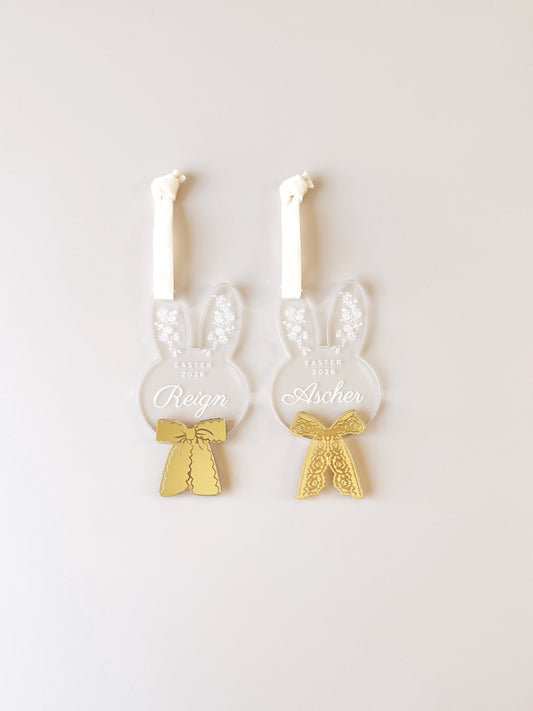 Easter Ornament - Classic Clear Bunny
