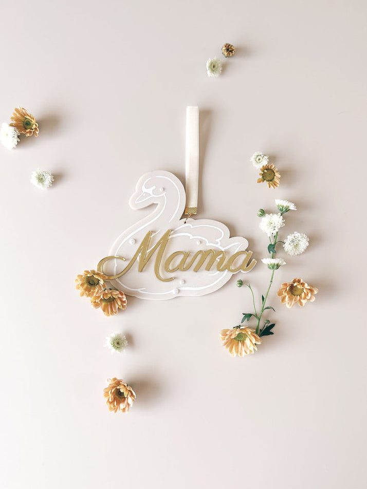 Mother's Day - Swan Hanging Ornament
