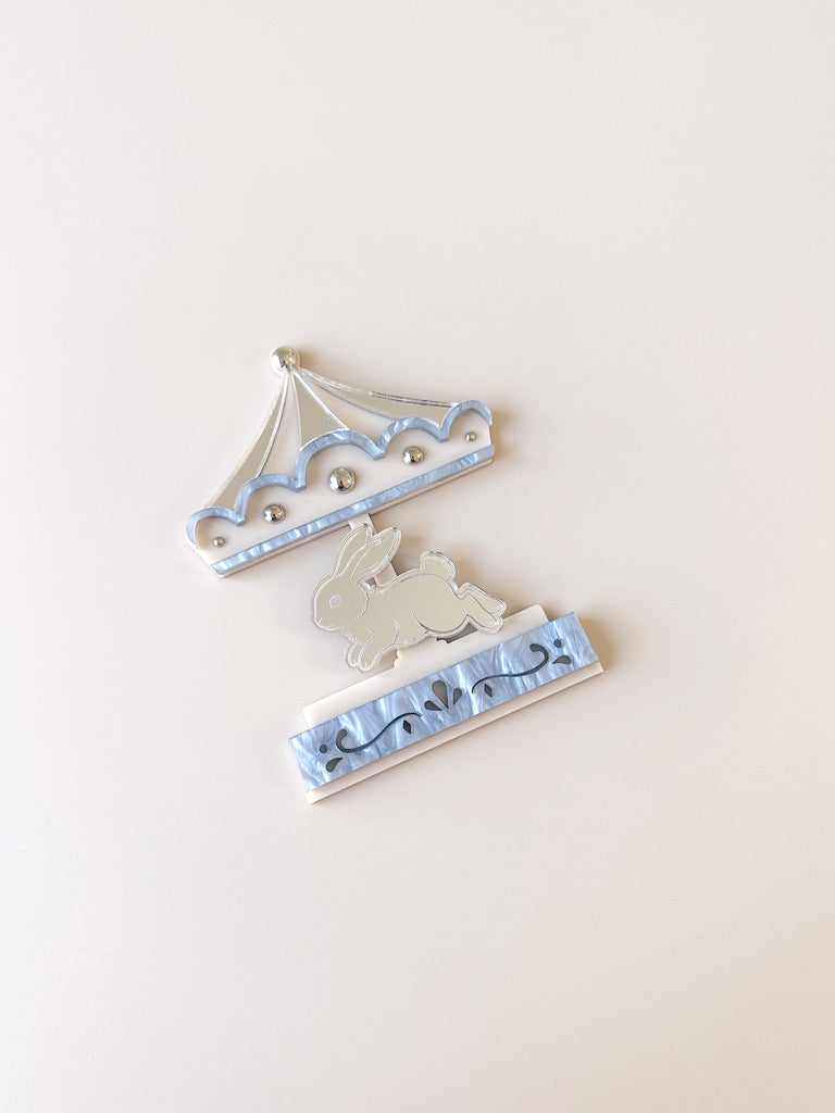 Easter Village - Rabbit Carousel