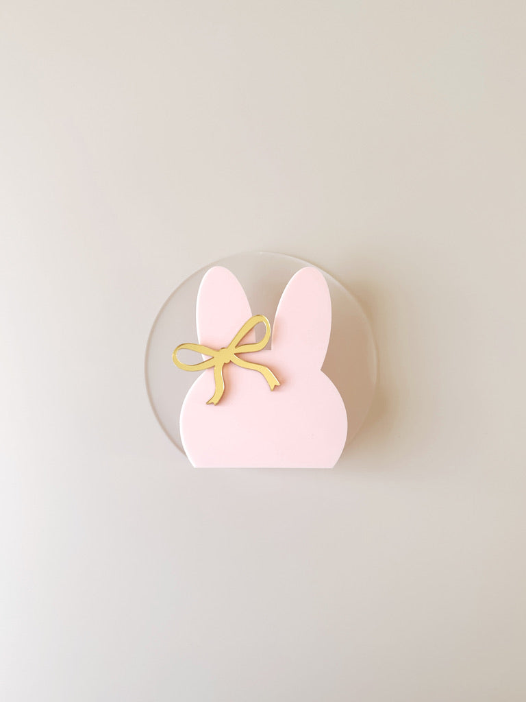 Acrylic Vase - Easter Rabbit