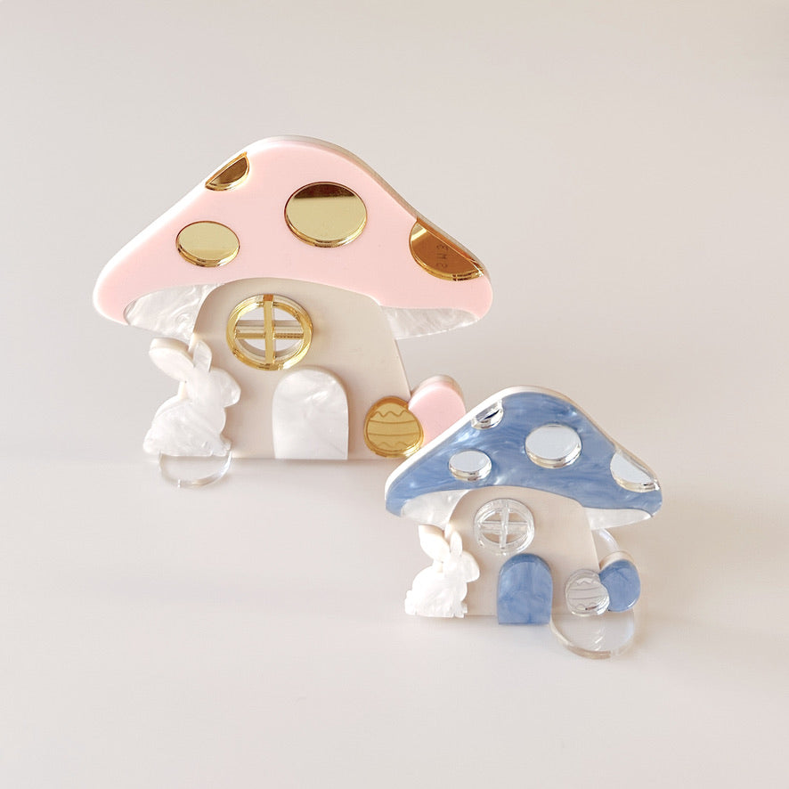 Easter Village - Mushroom Bunny Burrow