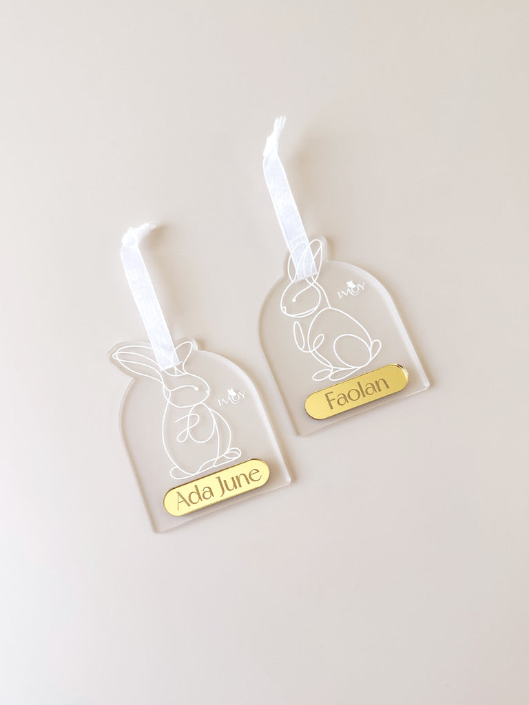 In Memory of You Hanging Ornament - Easter Rabbit