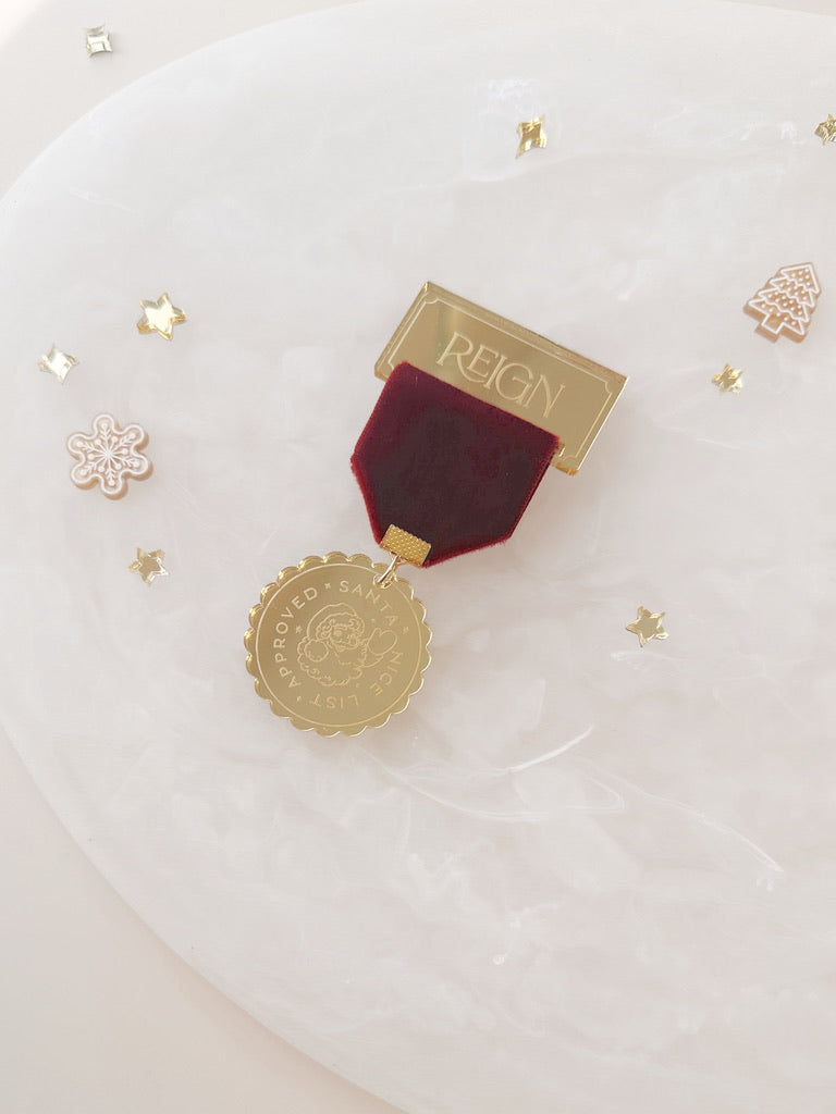 Christmas Badge - Nice List