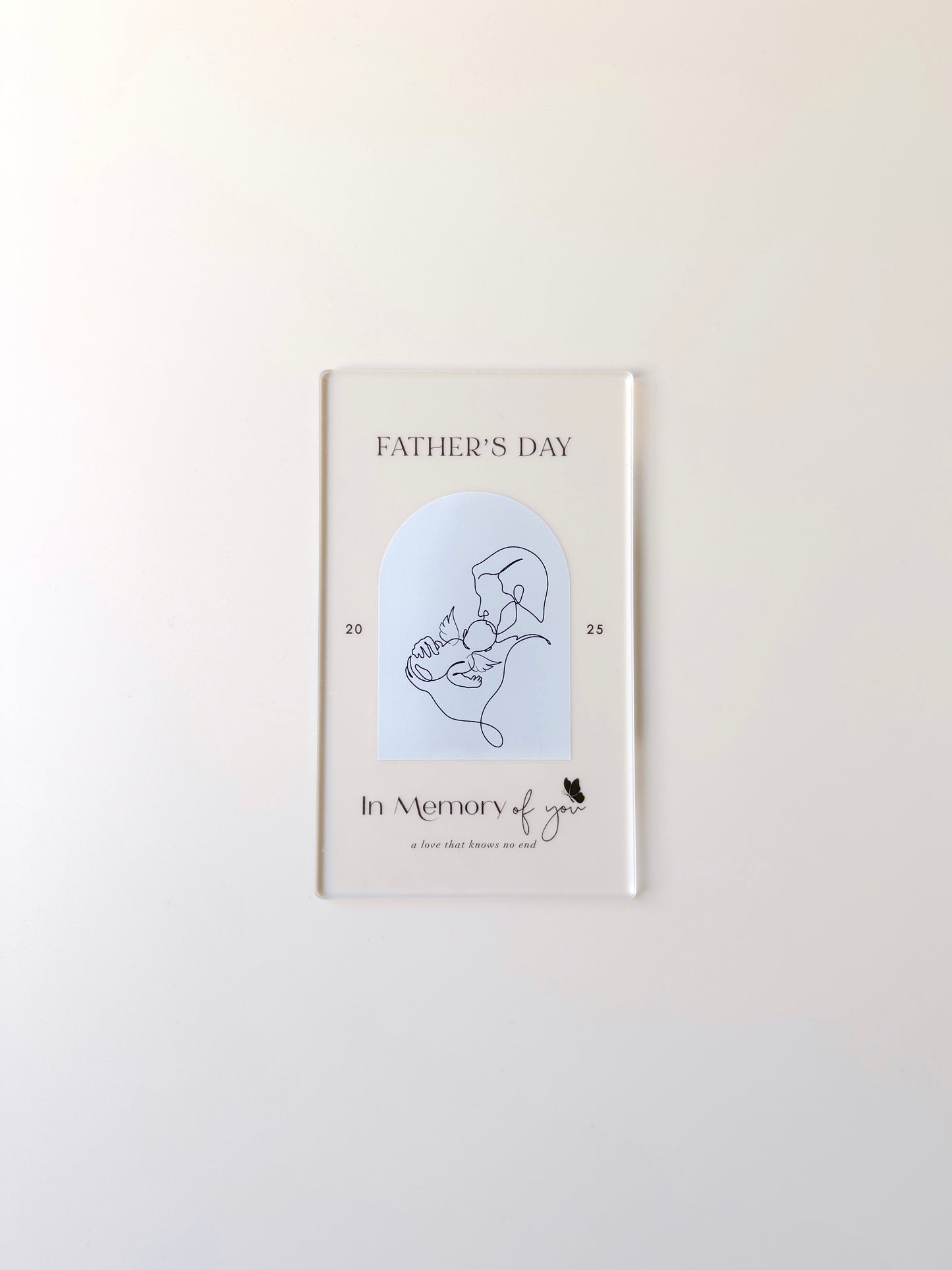 Photo Plaque - Father's Day - IMOY Angel Kiss