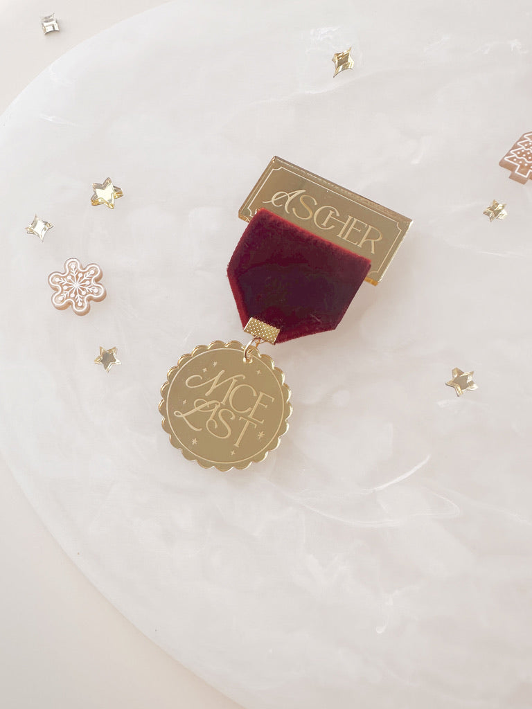 Christmas Badge - Nice List