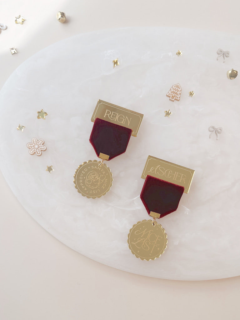 Christmas Badge - Nice List