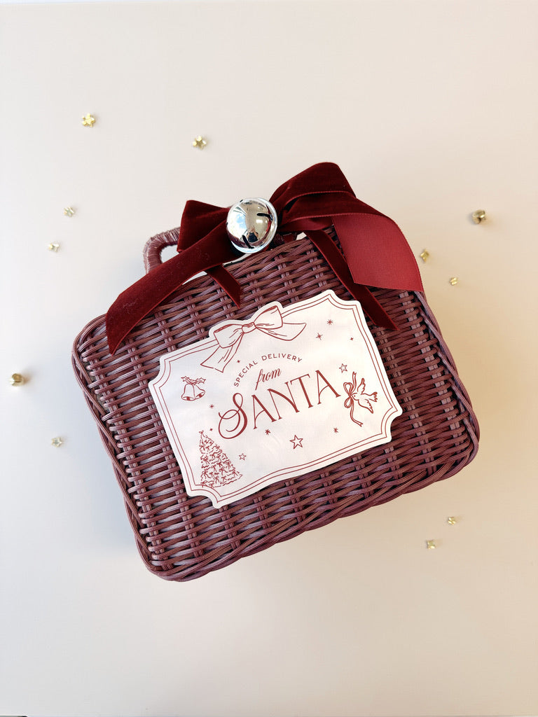 Crate Plaque - Pearl Christmas