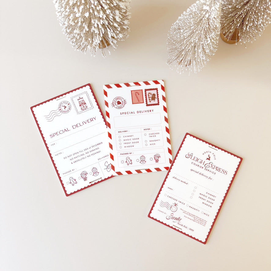 Gift Tag - Santa Delivery Label
