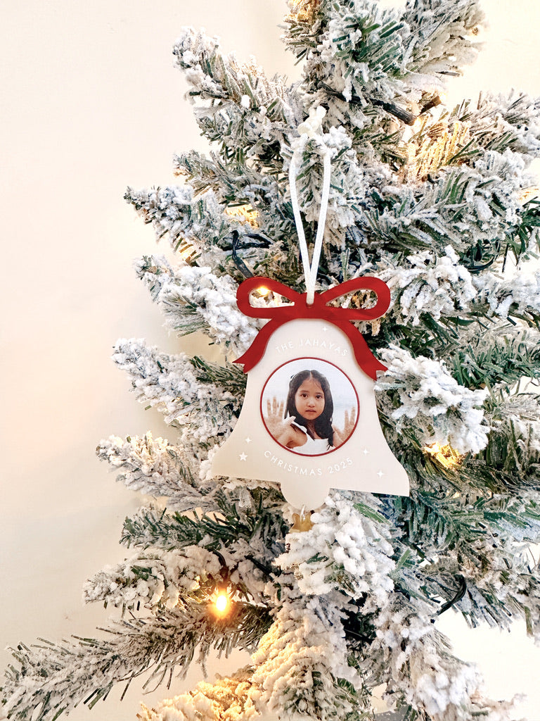 Christmas Photo Ornament - Bell