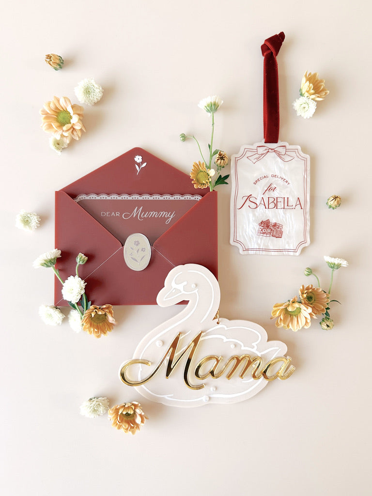 Mother's Day - Swan Hanging Ornament