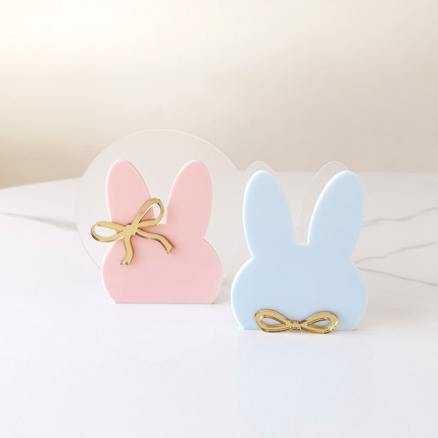 Acrylic Vase - Easter Rabbit