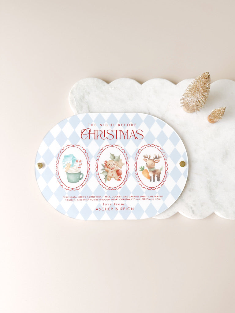 Santa Board - Oval Night Before