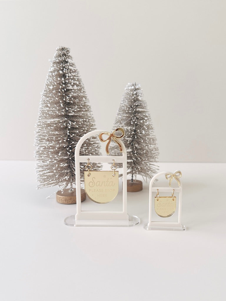 Christmas Village - Swing Sign