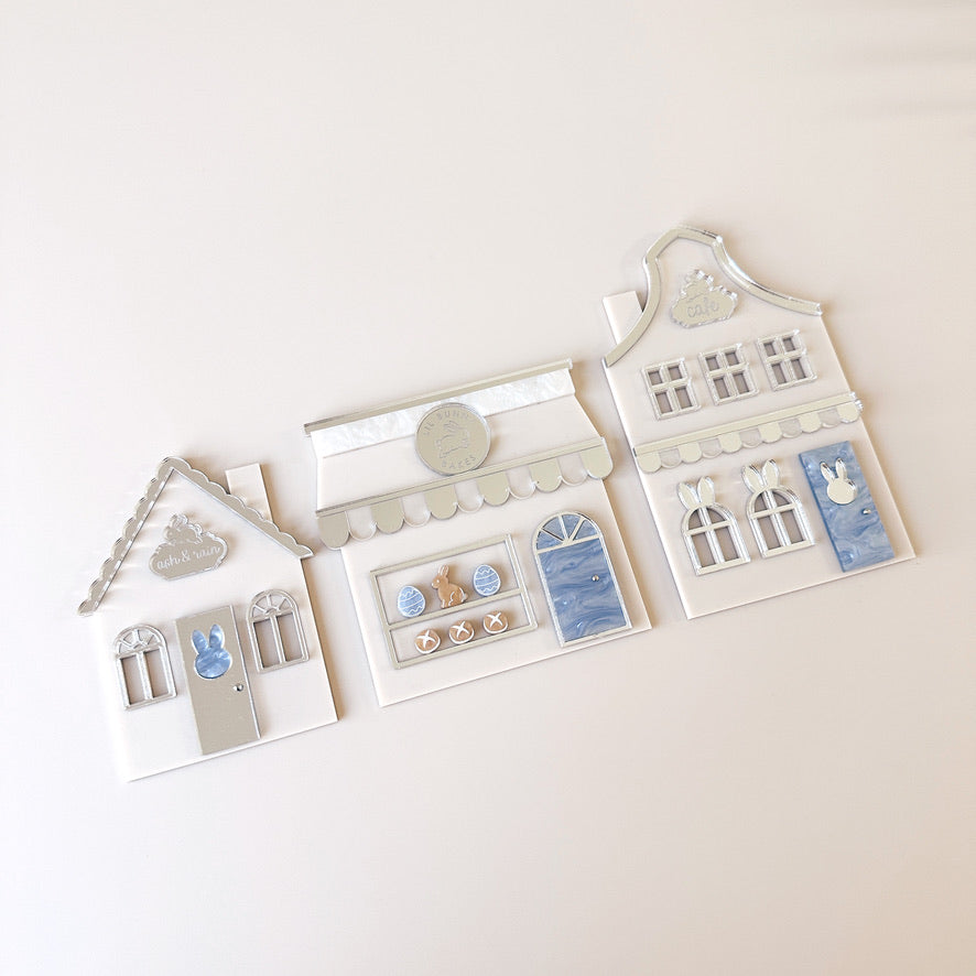 Easter Village Set - TINY