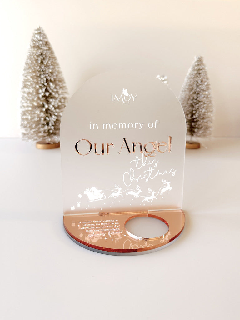 Christmas Memorial Plaque - IMOY Arch