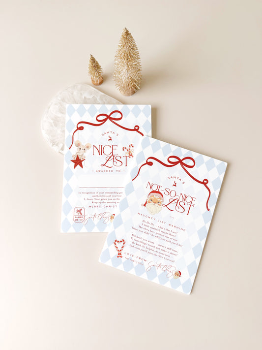 Nice List Certificate - Whimsy