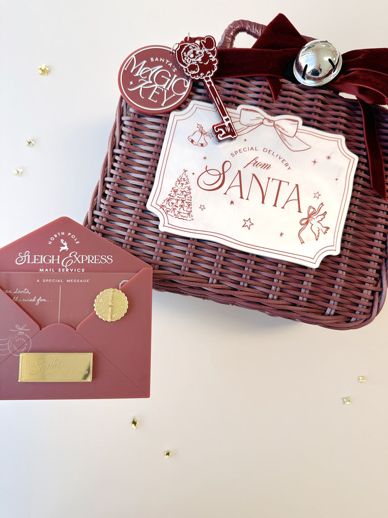 Crate Plaque - Pearl Christmas