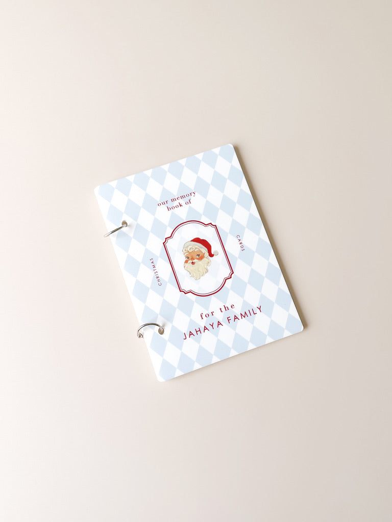 Christmas Card Folder - Santa