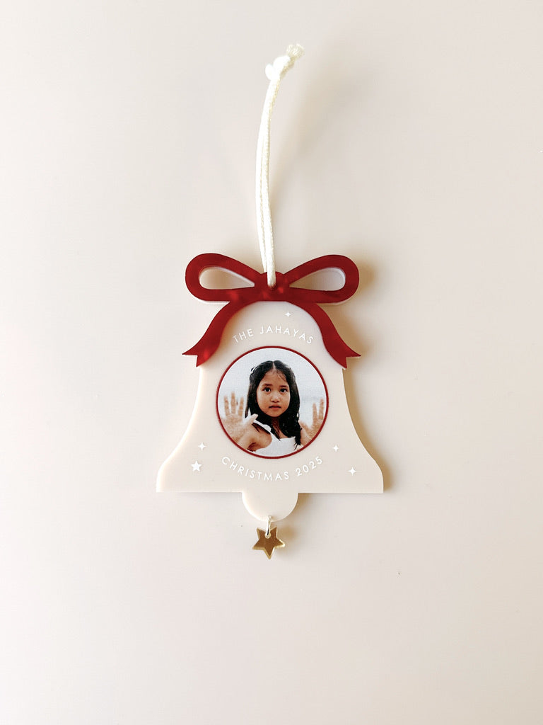 Christmas Photo Ornament - Bell