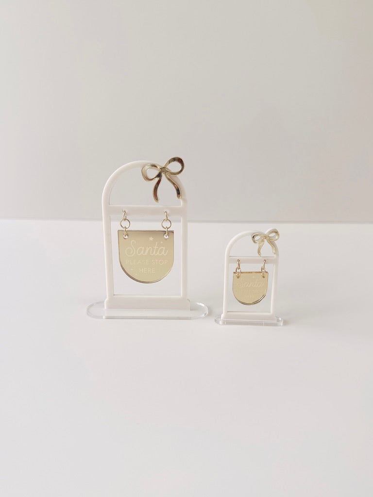 Christmas Village - Swing Sign