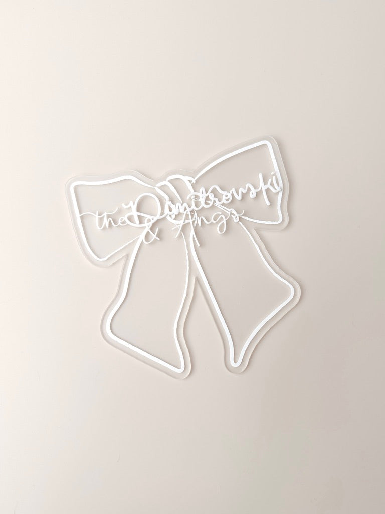 Christmas Ornament - Large Bow