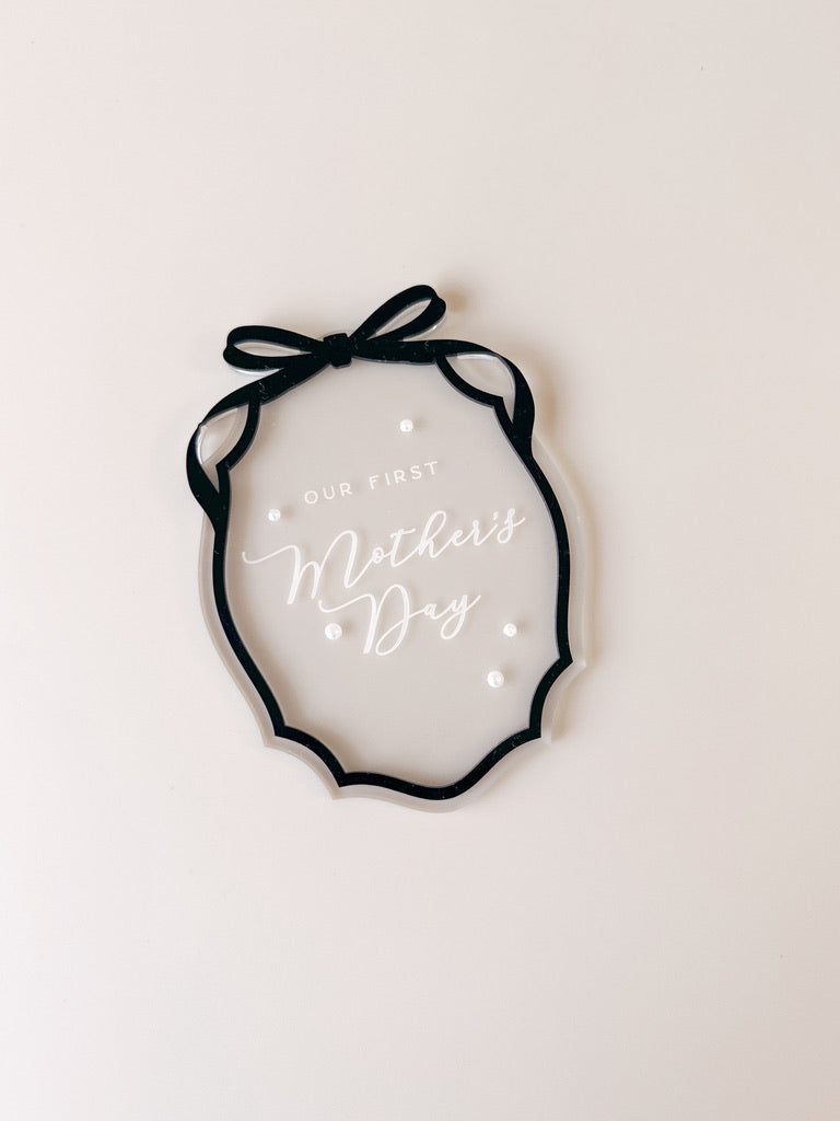 Mother's Day - Classic Bow Plaque