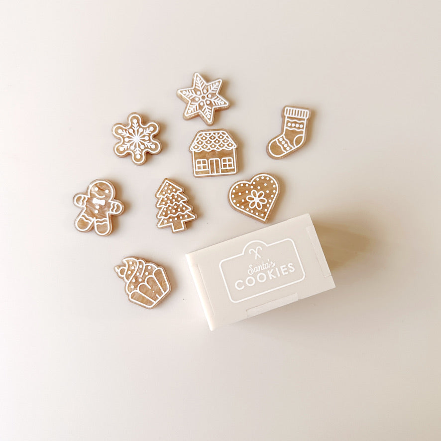 Mini Magnets - Gingerbread Cookie Set