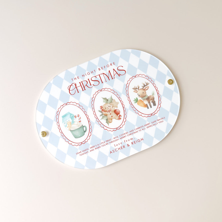 Santa Board - Oval Night Before