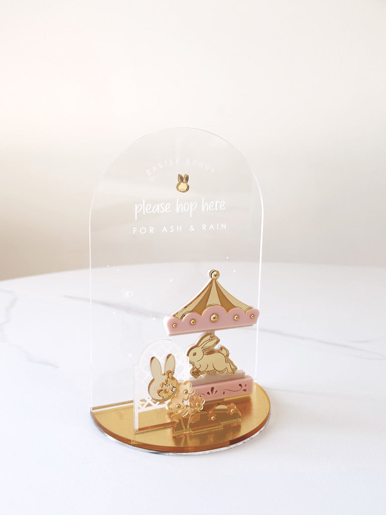 Easter Scene - Mini Bunny Carnival