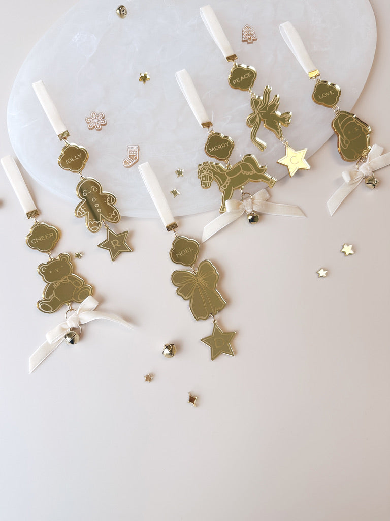 Christmas Charm Ornament - Assorted