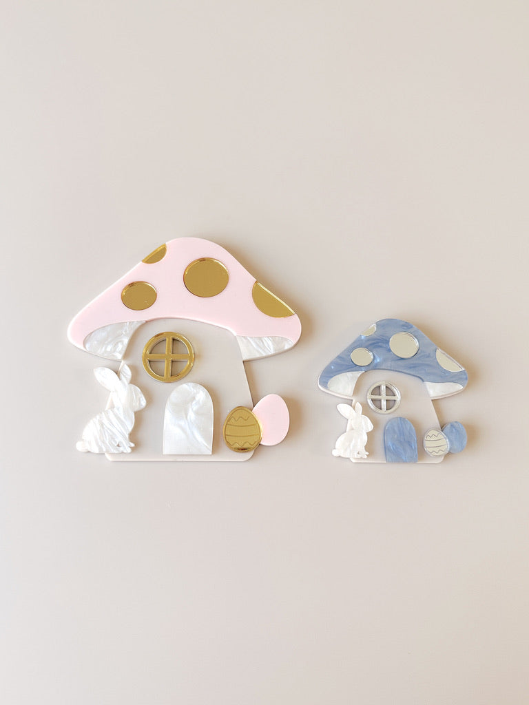 Easter Village - Mushroom Bunny Burrow