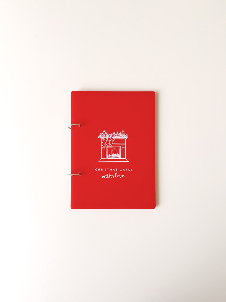 Christmas Card Folder - Mantle