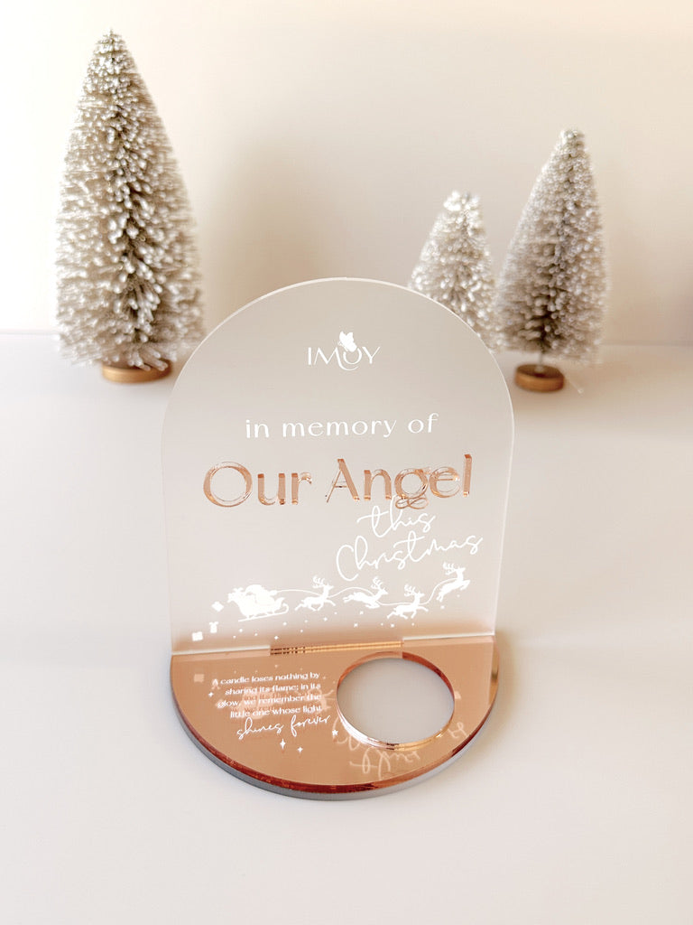 Christmas Memorial Plaque - IMOY Arch