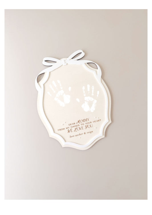 Mother's Day - Handprint Plaque